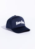 New York Souvenir Hat (Navy Satin)