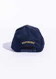 New York Souvenir Hat (Navy Satin)