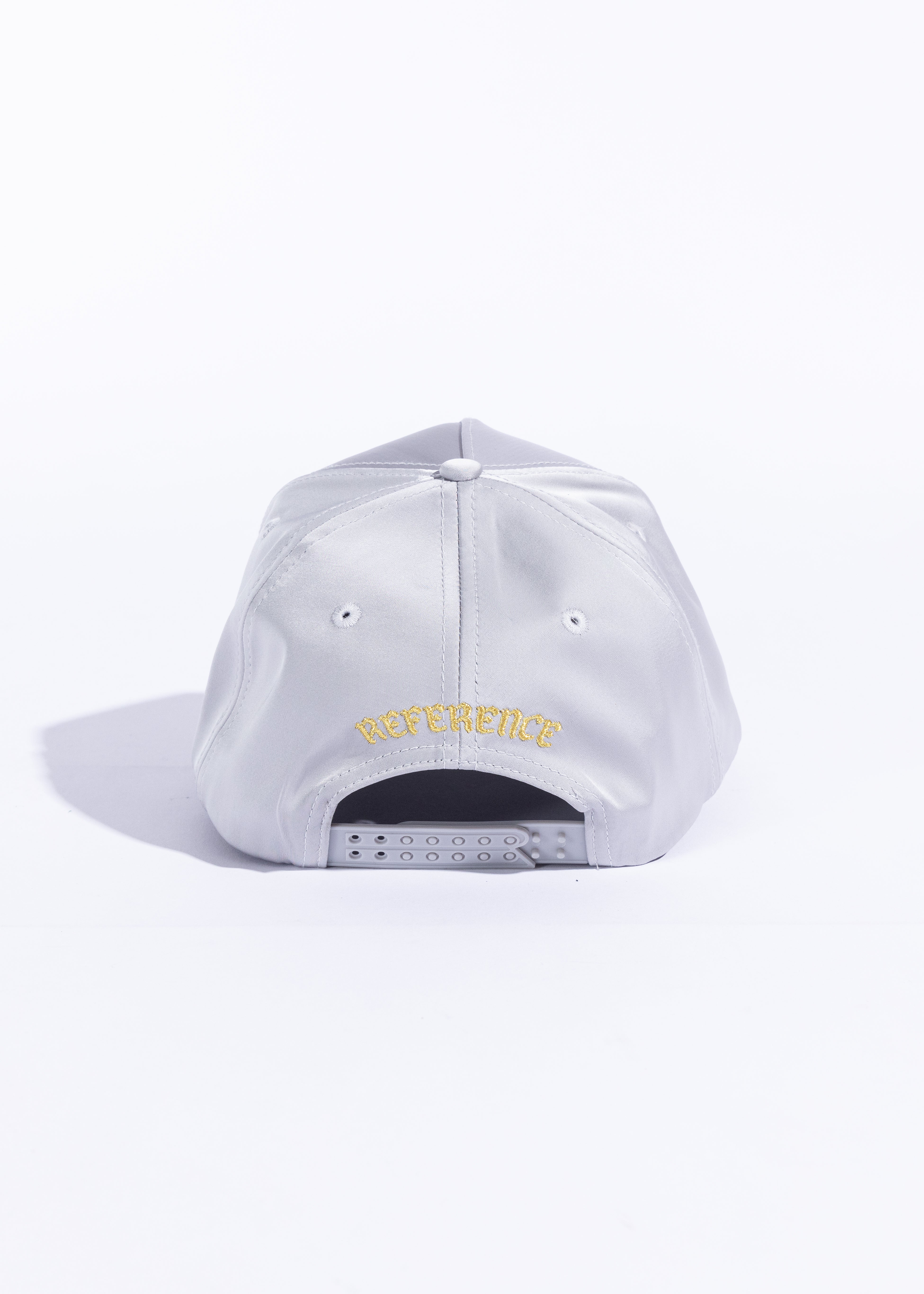 Detroit Souvenir Hat (Silver Satin)