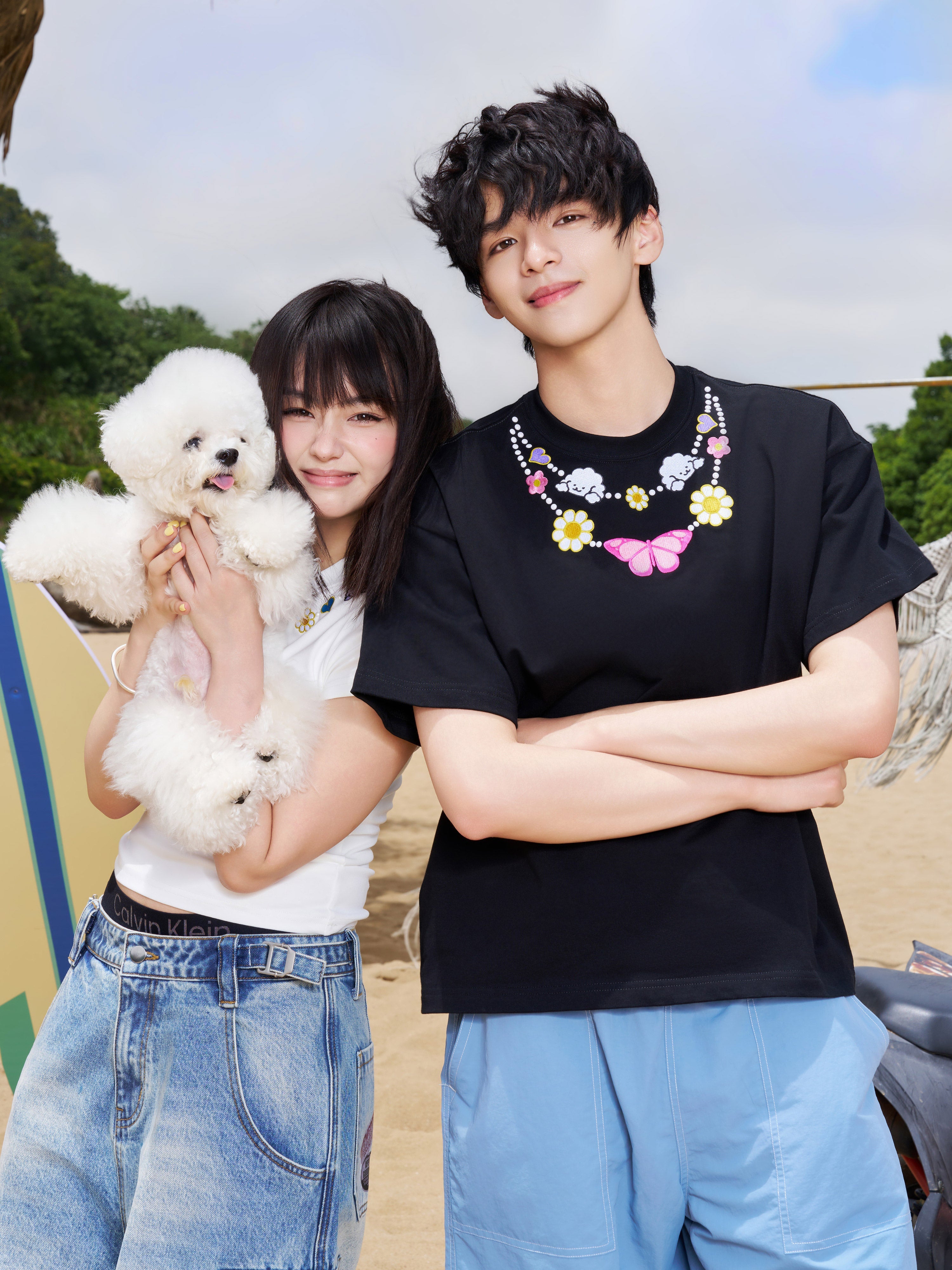 AFGK x Tombonia "Necklace logo tee"