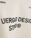 Genesis PT01 Basic Cropped Hoodie White