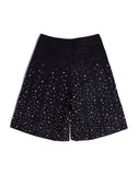 PEARL PLEATED WIDE SHORTS