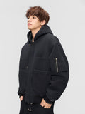 DONCARE(AFGK) "Canvas clasp hooded jacket"