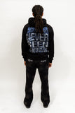Skull Hoodie - Black/Navy