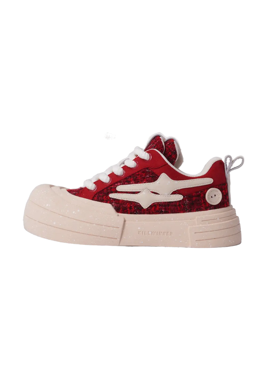 Smile Life Sneaker - Red