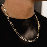 Gold Figaro Chain 6mm