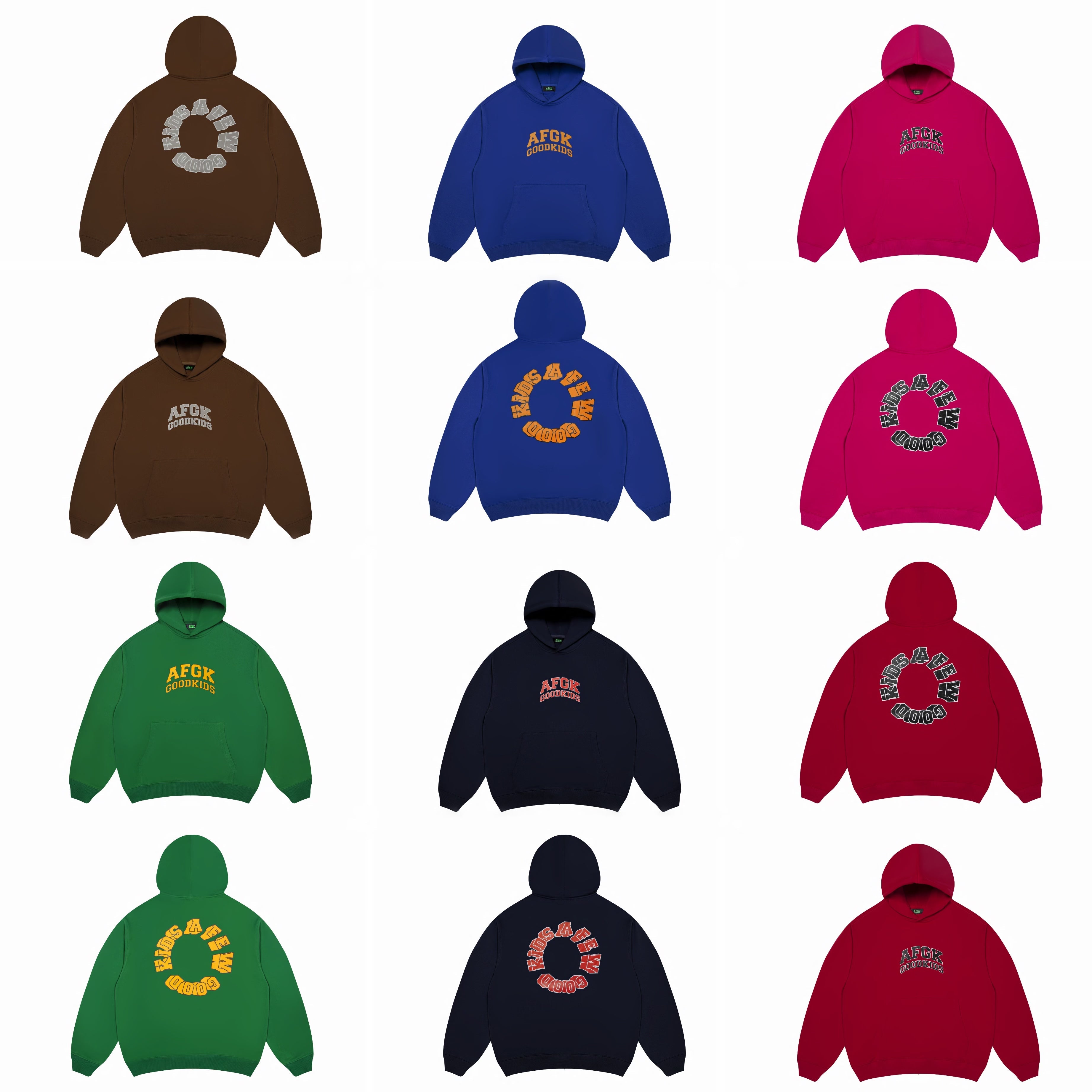DONCARE(AFGK) "BASIC LOGO HOODIE"
