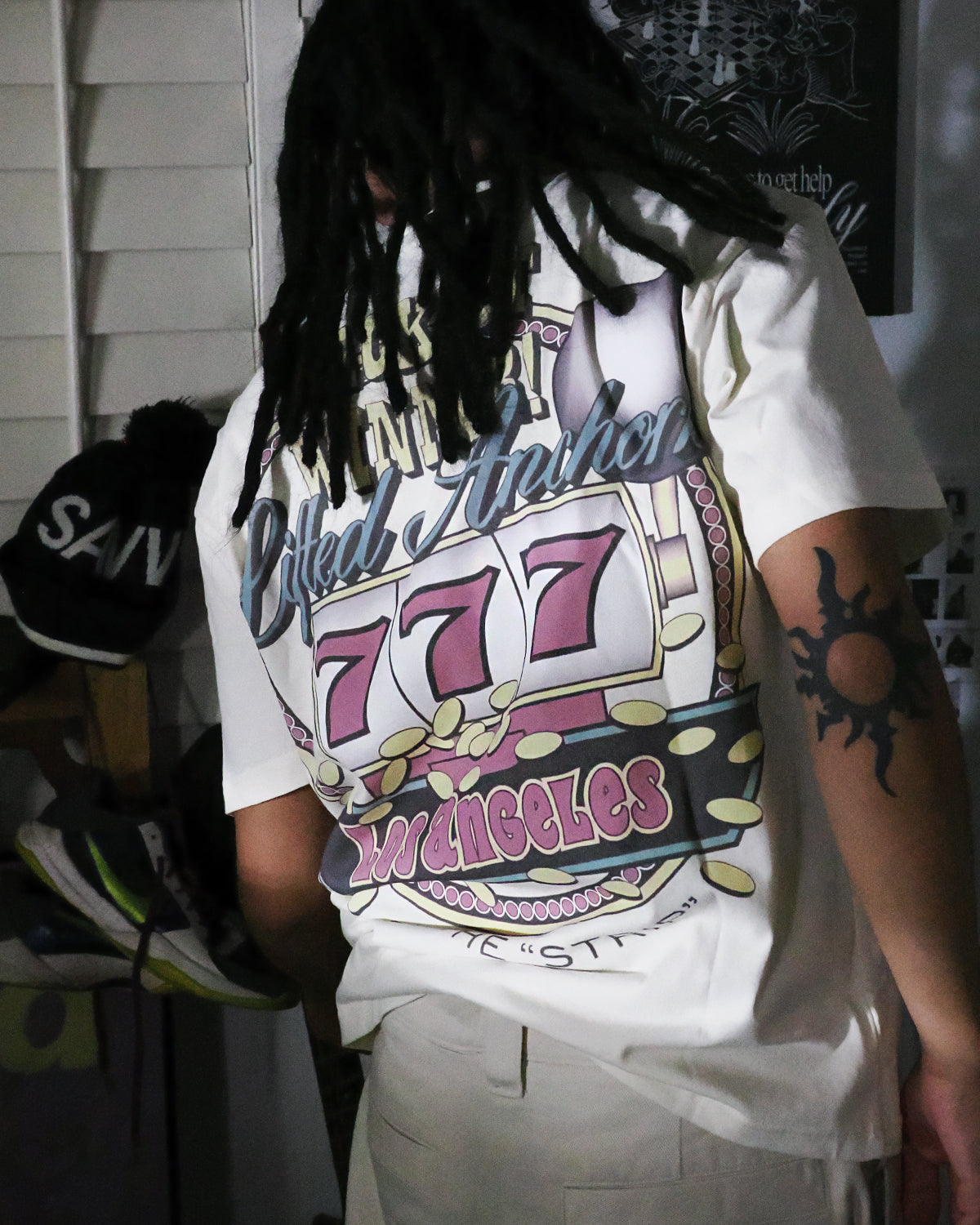 Jackpot Tee (Off White)