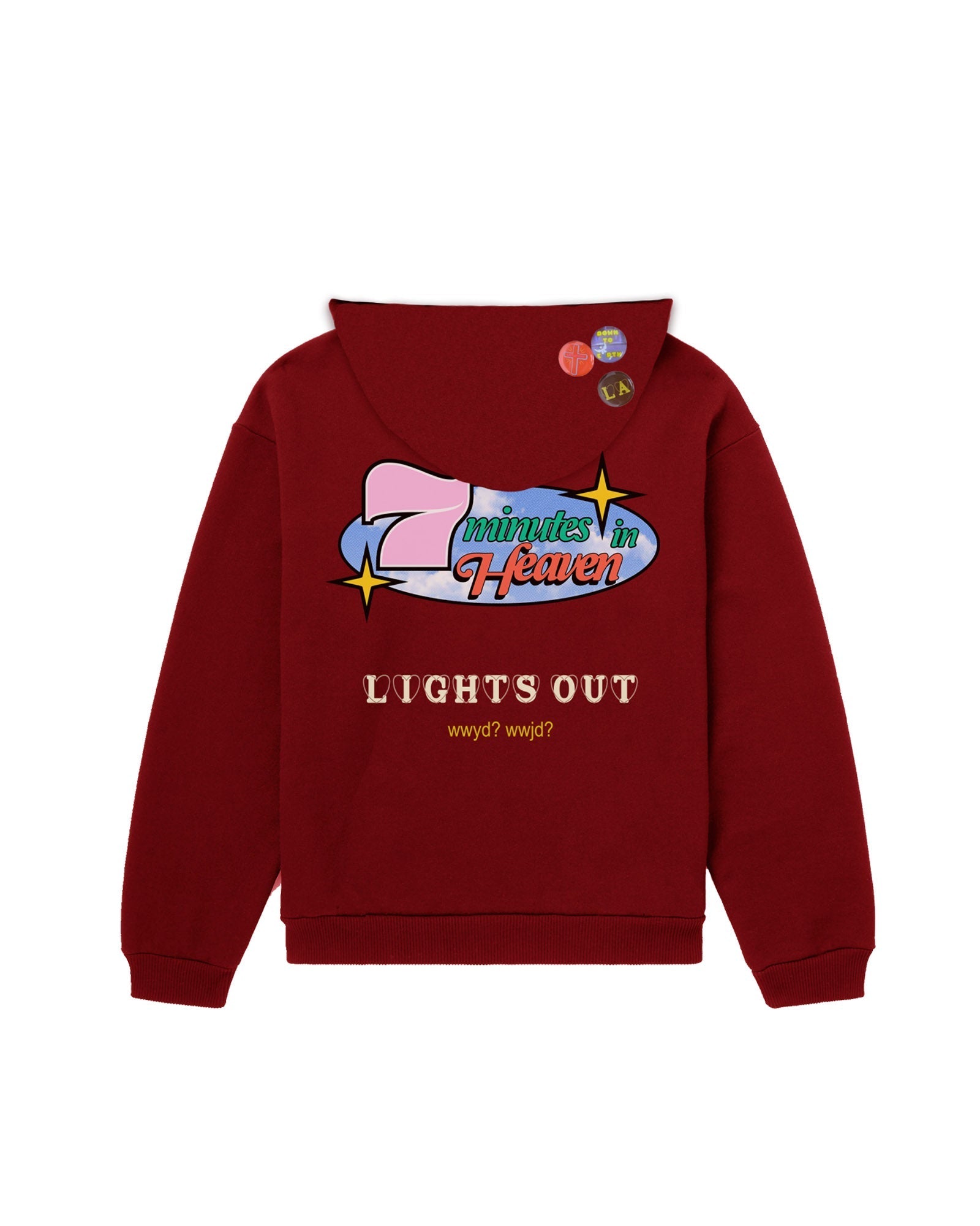 "Lights Out" Hoodie (Red)