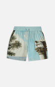 ECHOES OF ANGELS SILK SHORTS