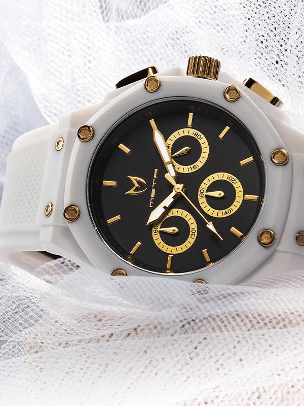 AX117RB - AMBASSADOR X WHITE / BLACK / RUBBER BAND