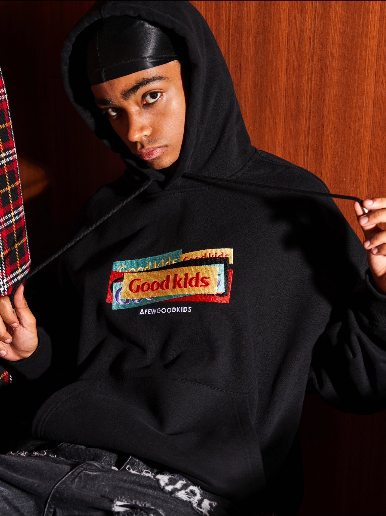 DONCARE(AFGK) "BOX LOGO HOODIE"