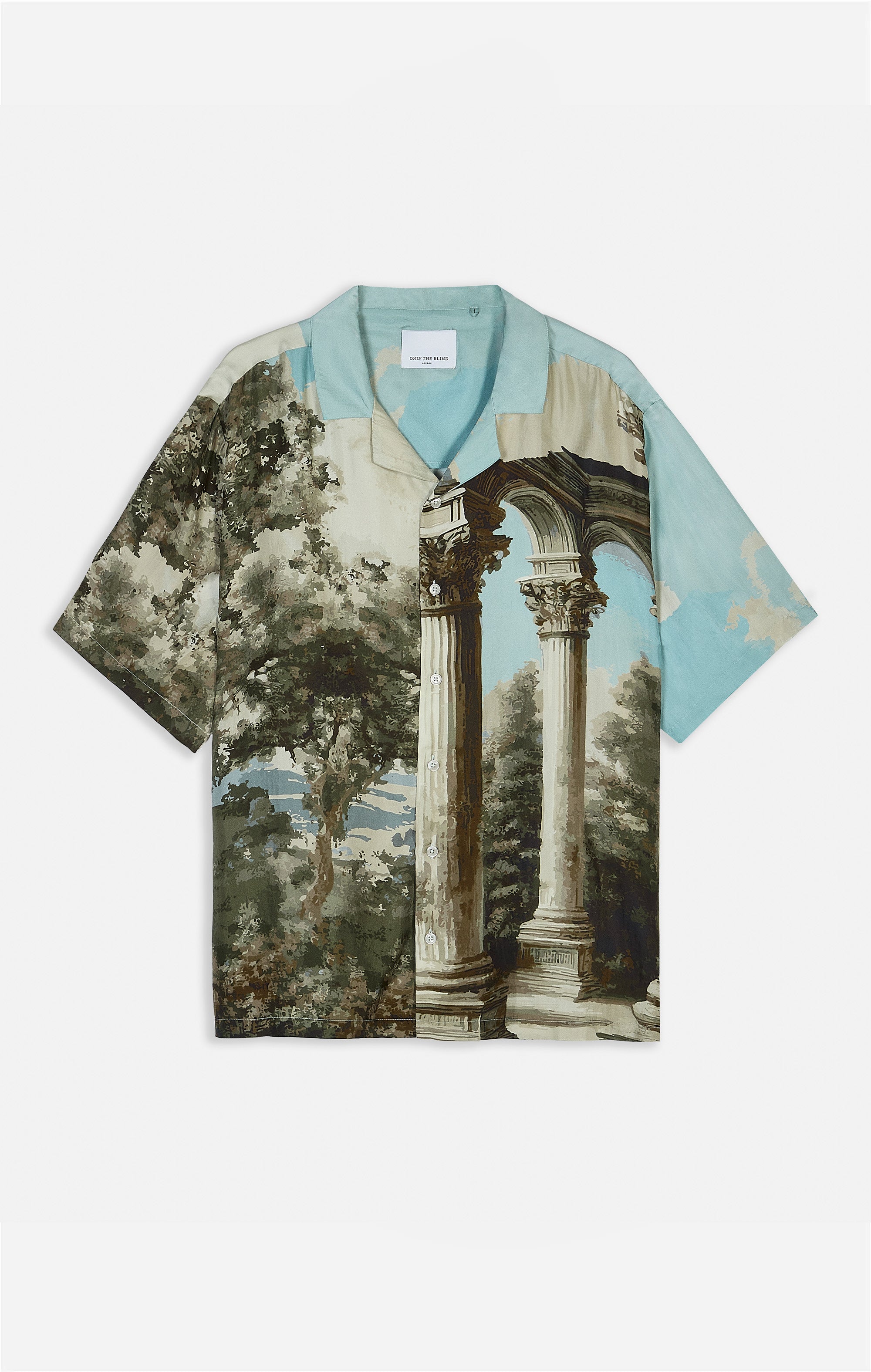 ECHOES OF ANGELS SILK SHIRT