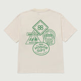 88 Block T-Shirt - Bone