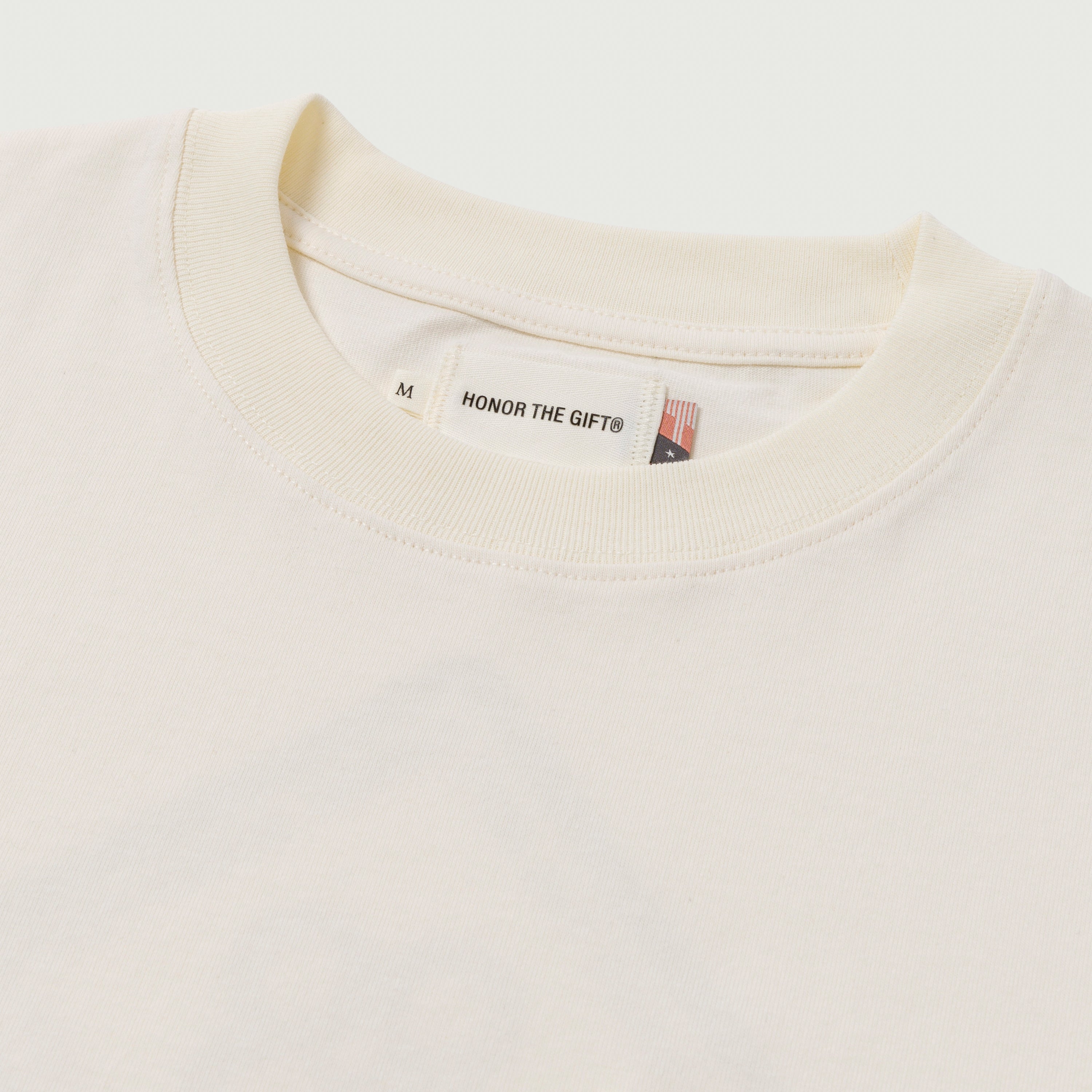 88 Block T-Shirt - Bone