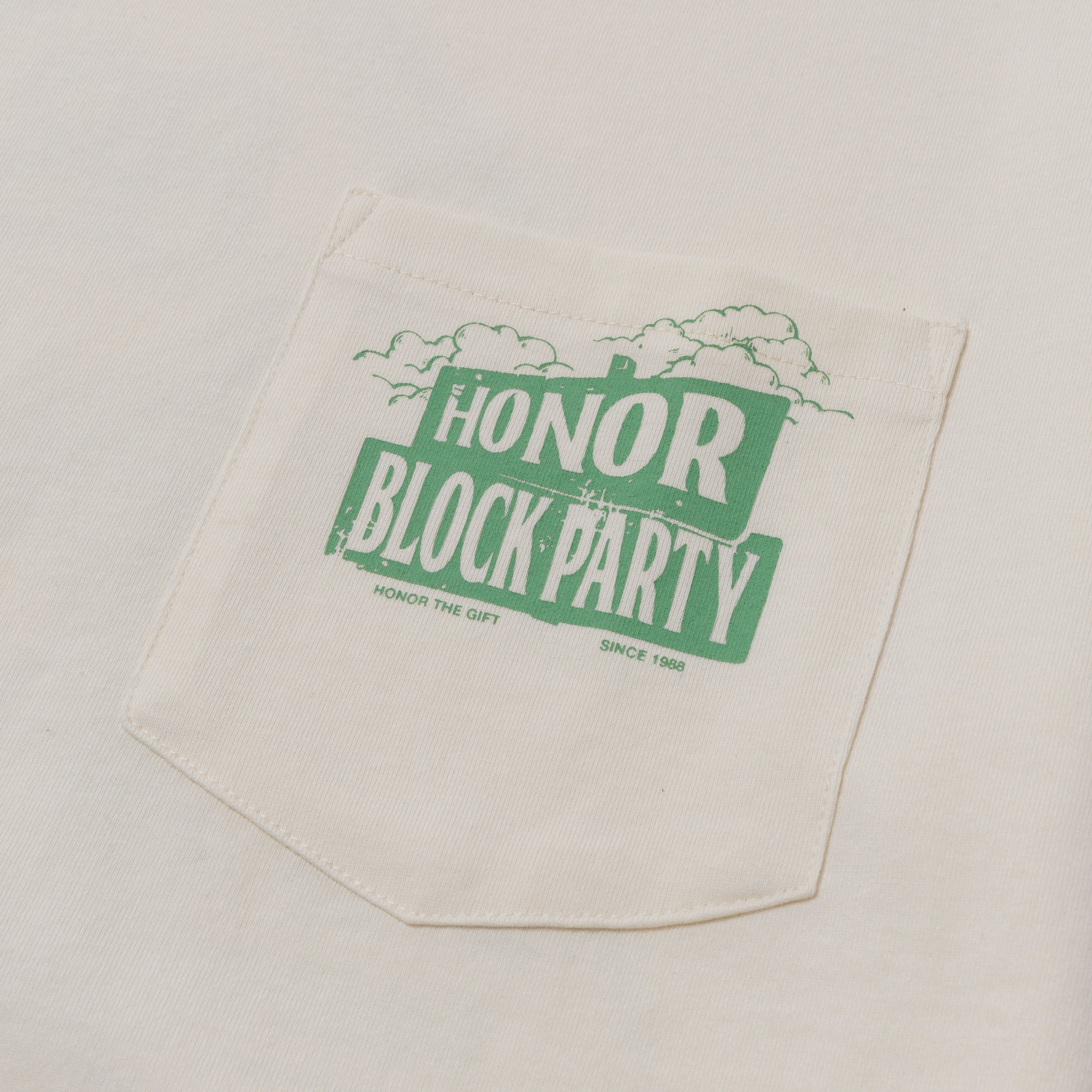 88 Block T-Shirt - Bone