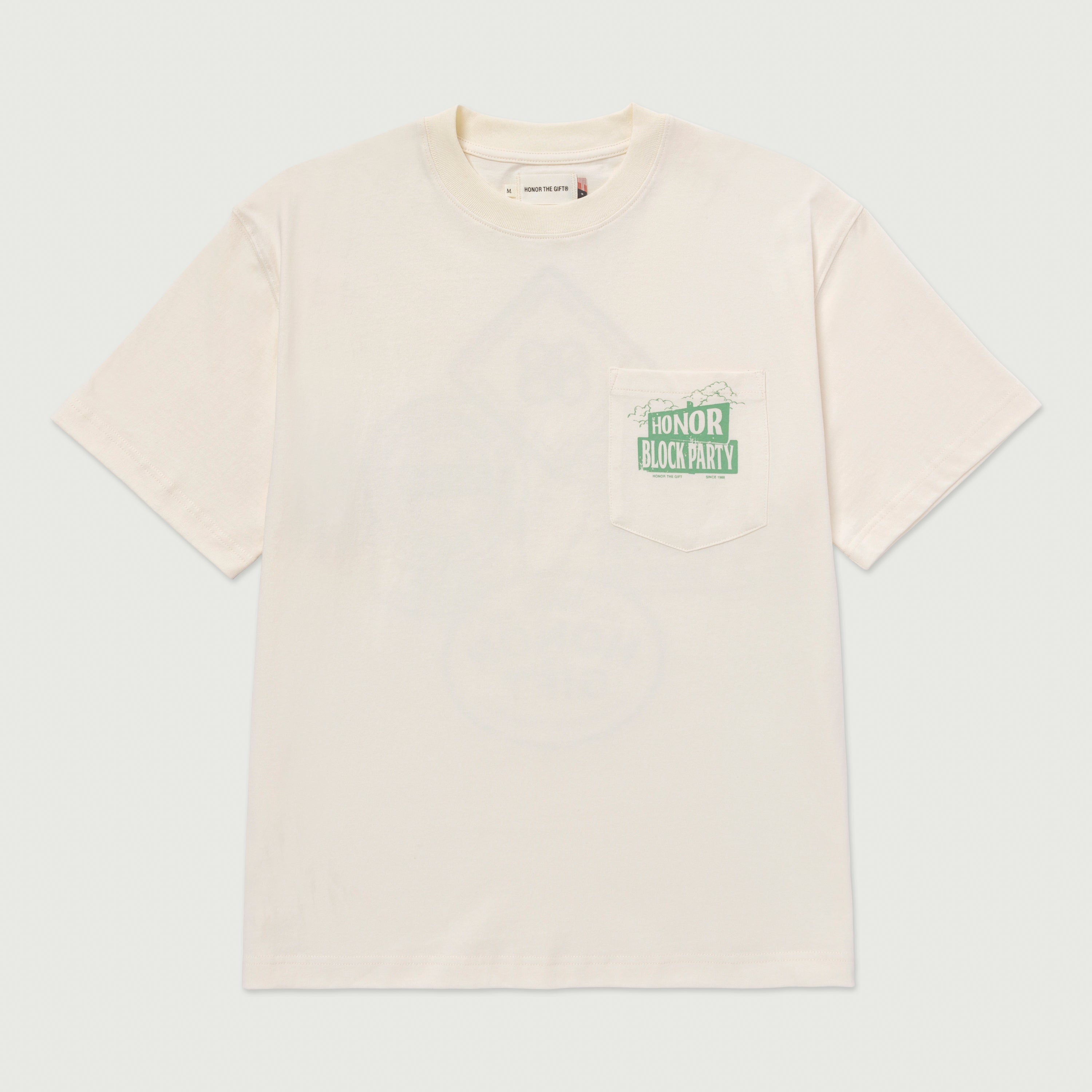 88 Block T-Shirt - Bone