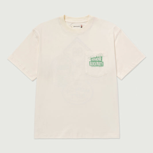 88 Block T-Shirt - Bone