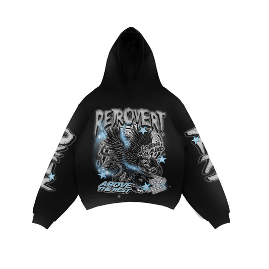 Star Eagle Hoodie - Blue/Black