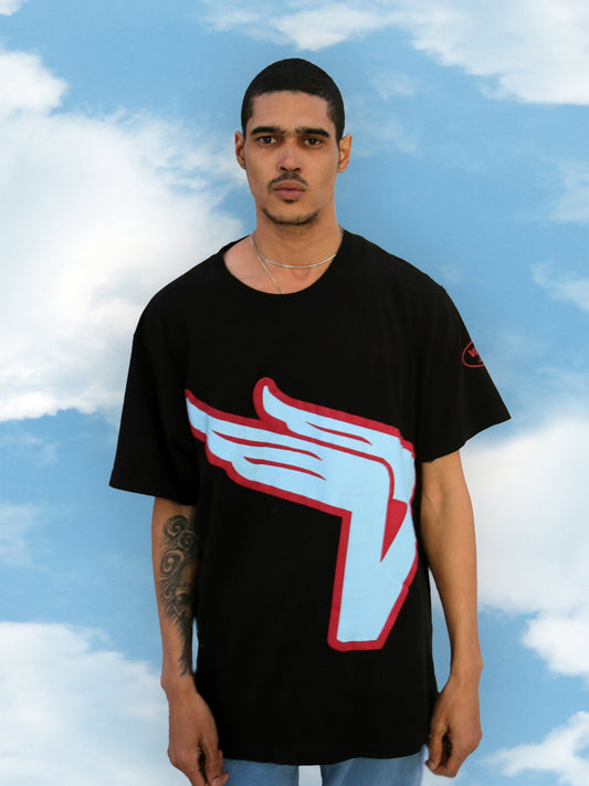 UNISEX ALEALI MAY COLLABORATION T SHIRT | BLACK