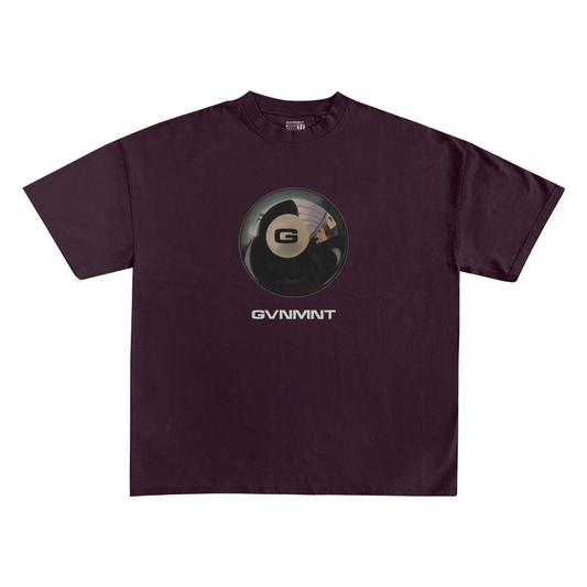 8 Ball Tee - Plum