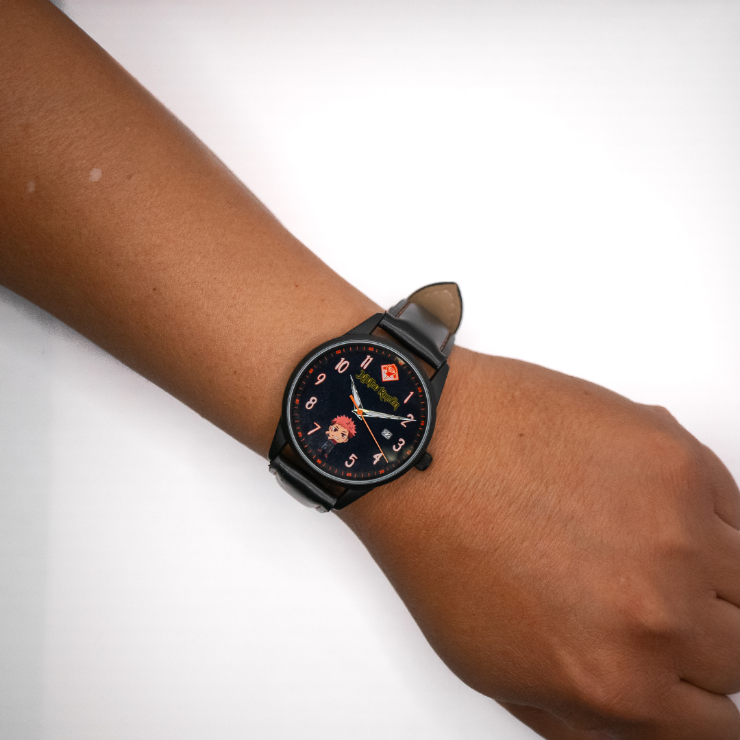 DT001JJK - YUJI ITADORI WATCH BLACK/ORANGE