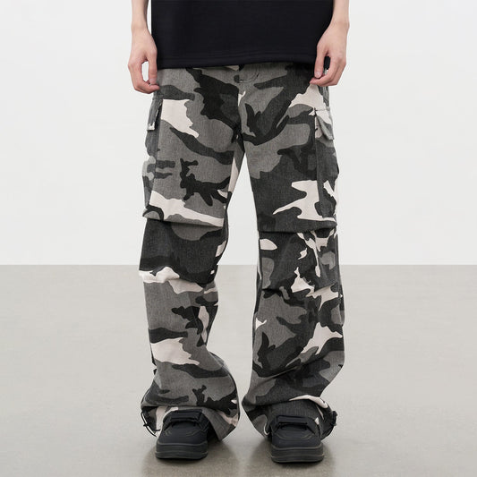 DONCARE(AFGK) "Camo cargo trousers"