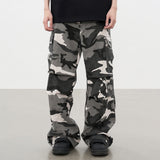 DONCARE(AFGK) "Camo cargo trousers"