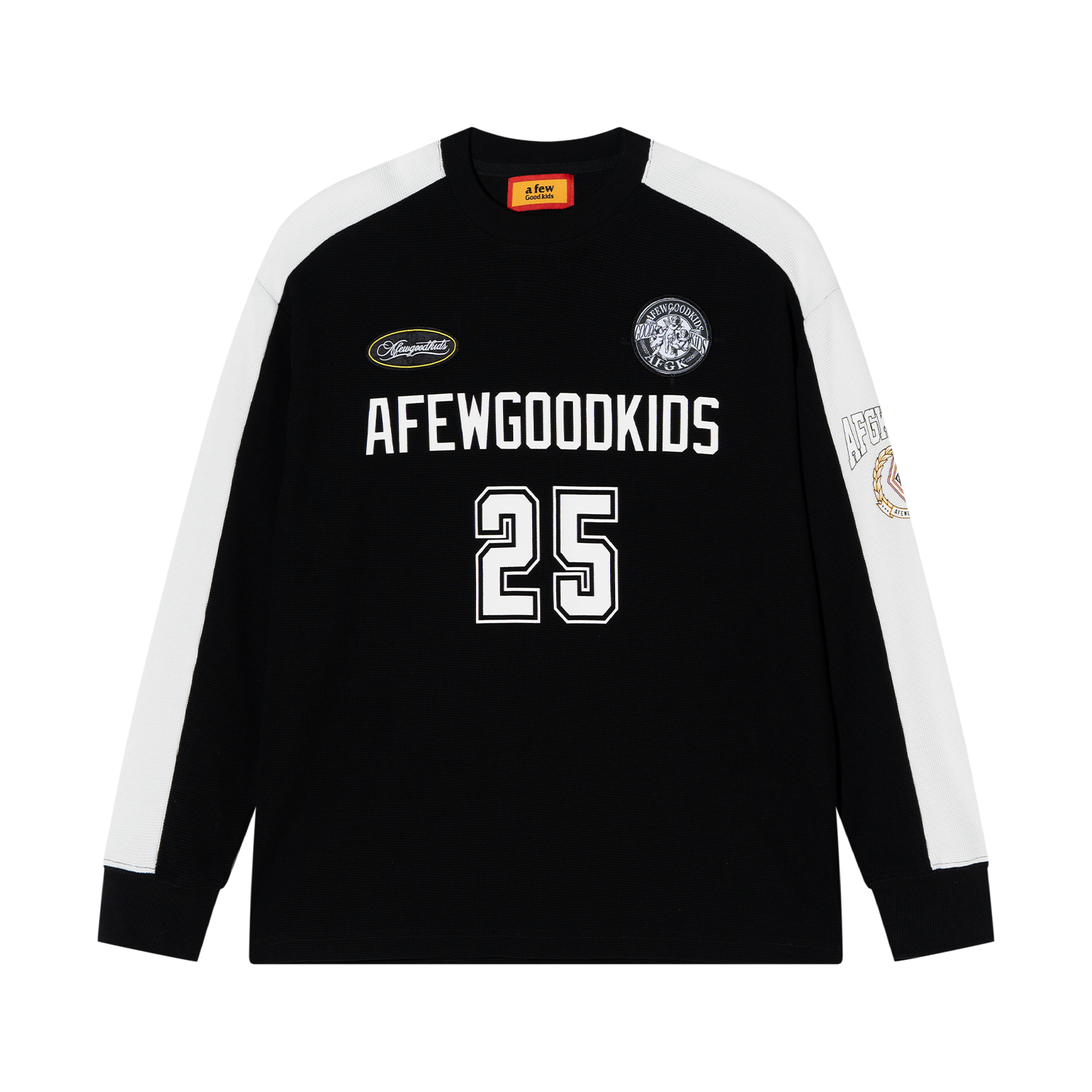 DONCARE(AFGK) "Waffle Panel Sweatshirt"