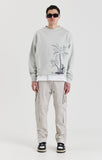 Lunar Rock Palm Crewneck