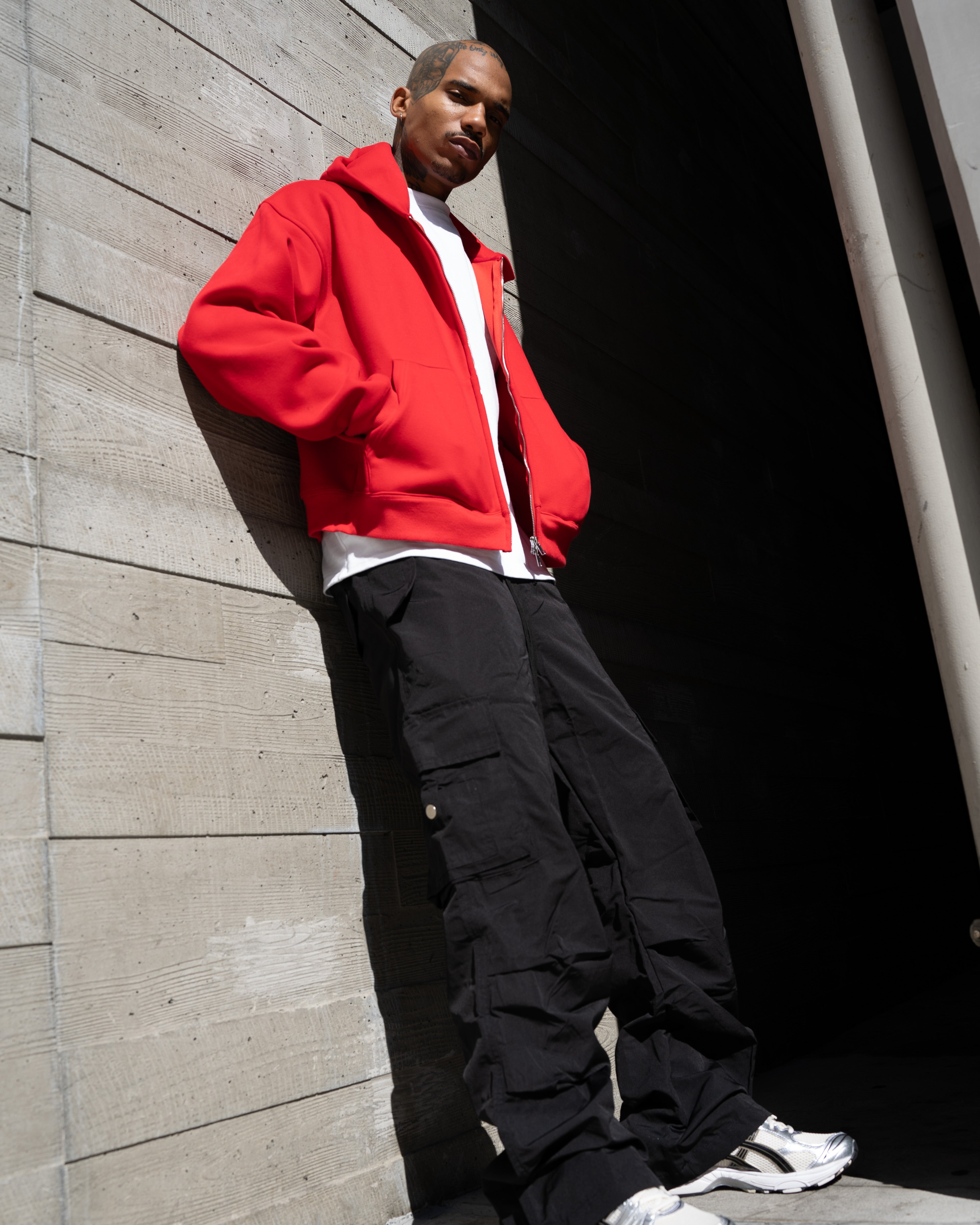 EPTM Perfect Zip Up Hoodie - Red