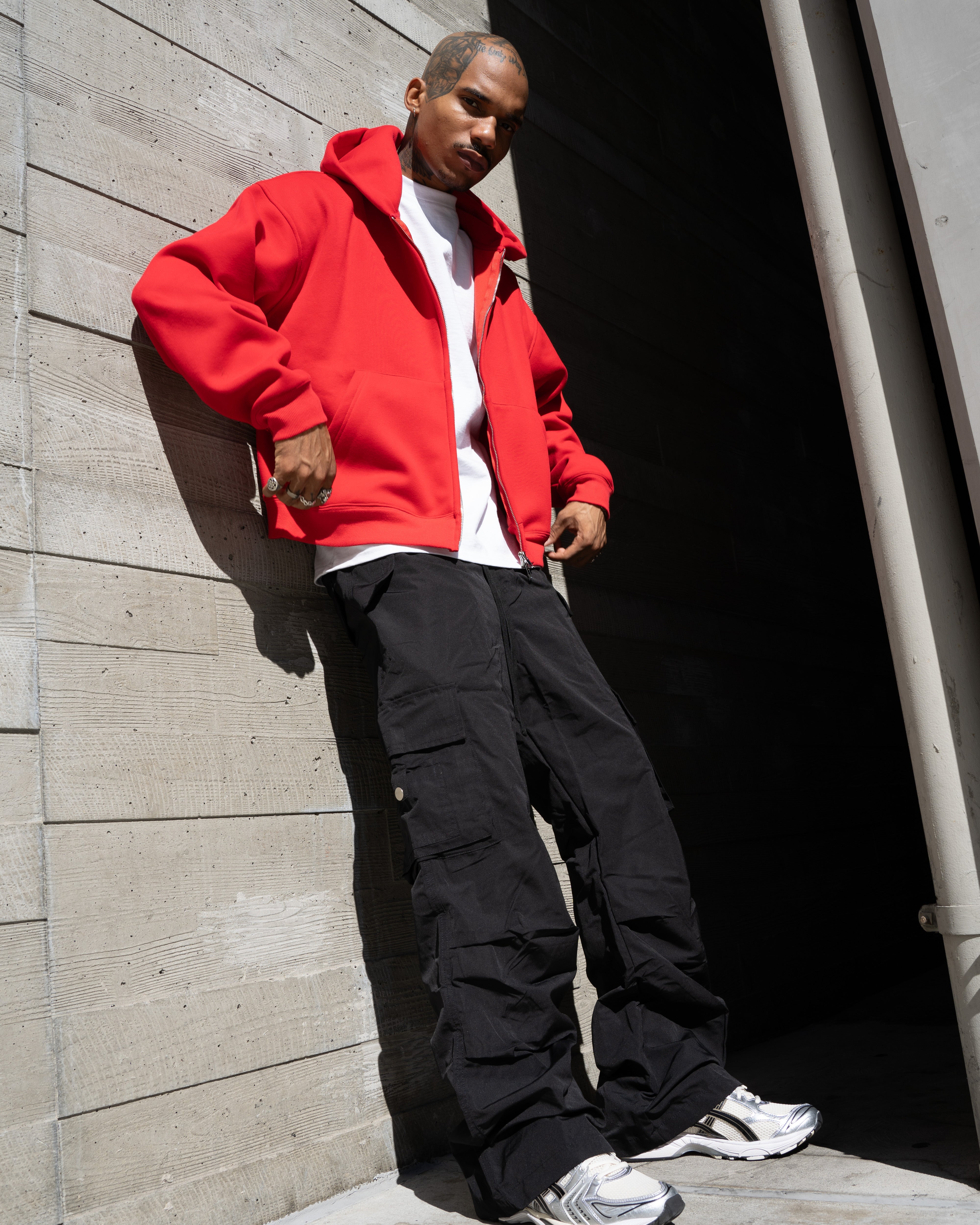 EPTM Perfect Zip Up Hoodie - Red