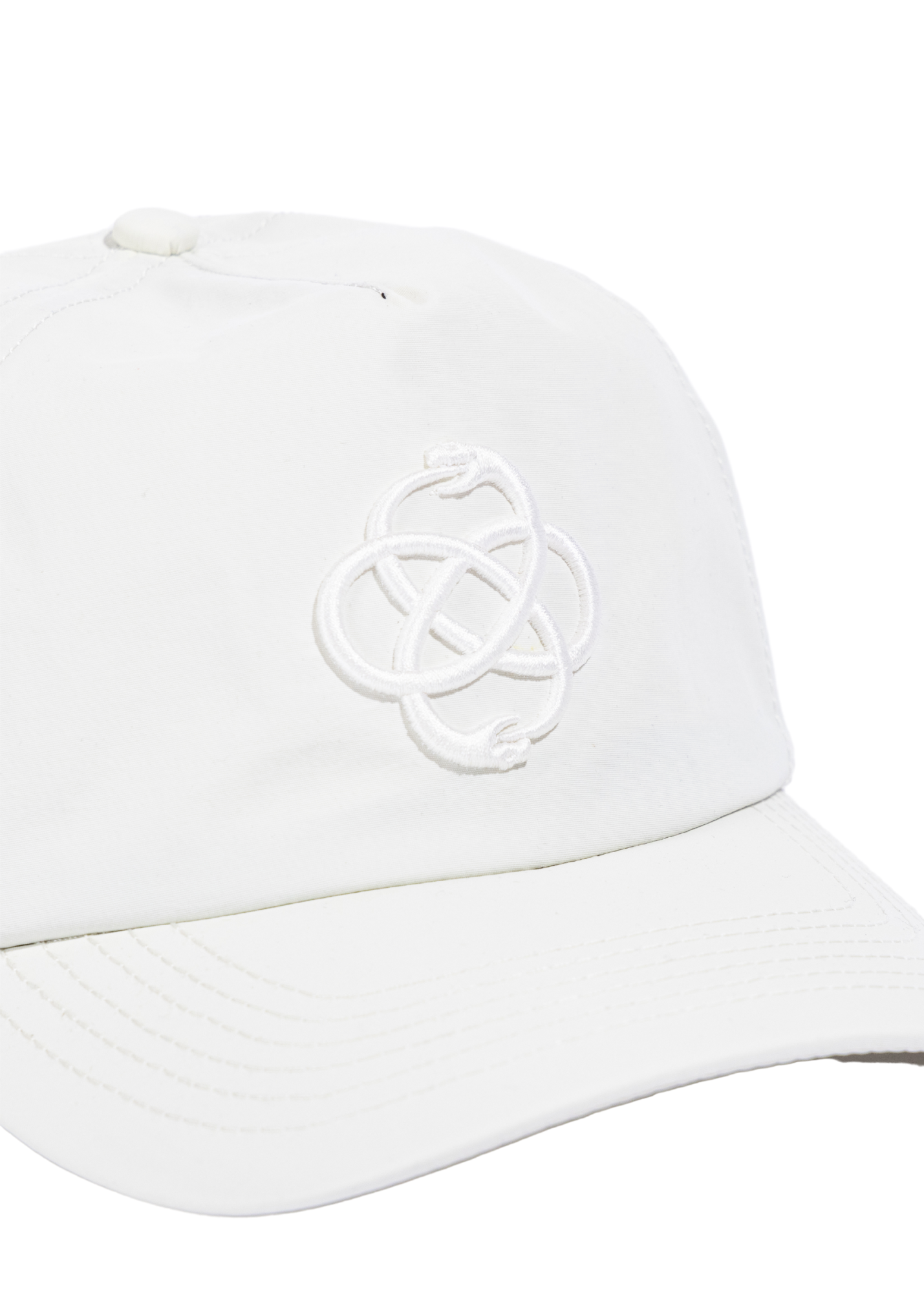 Logo Aqualite Velcro Cap (White)