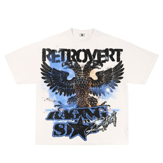 BLUE BIRD SHIRT - WHITE