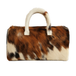 cowhide duffle
