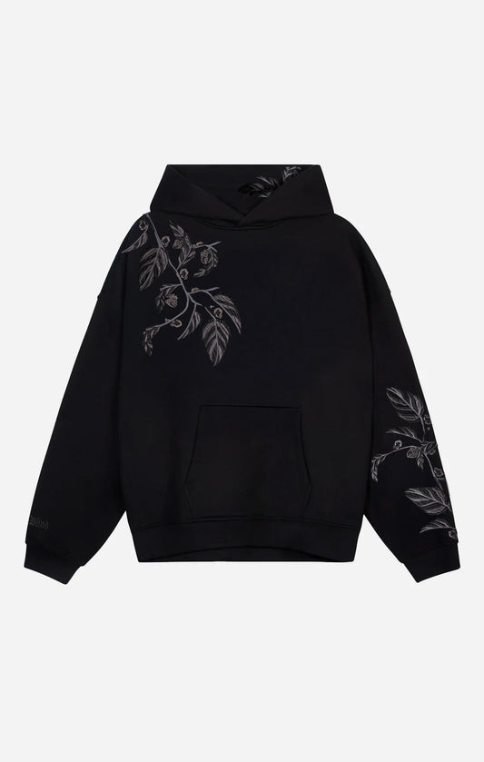BLACK ACORN HOODIE