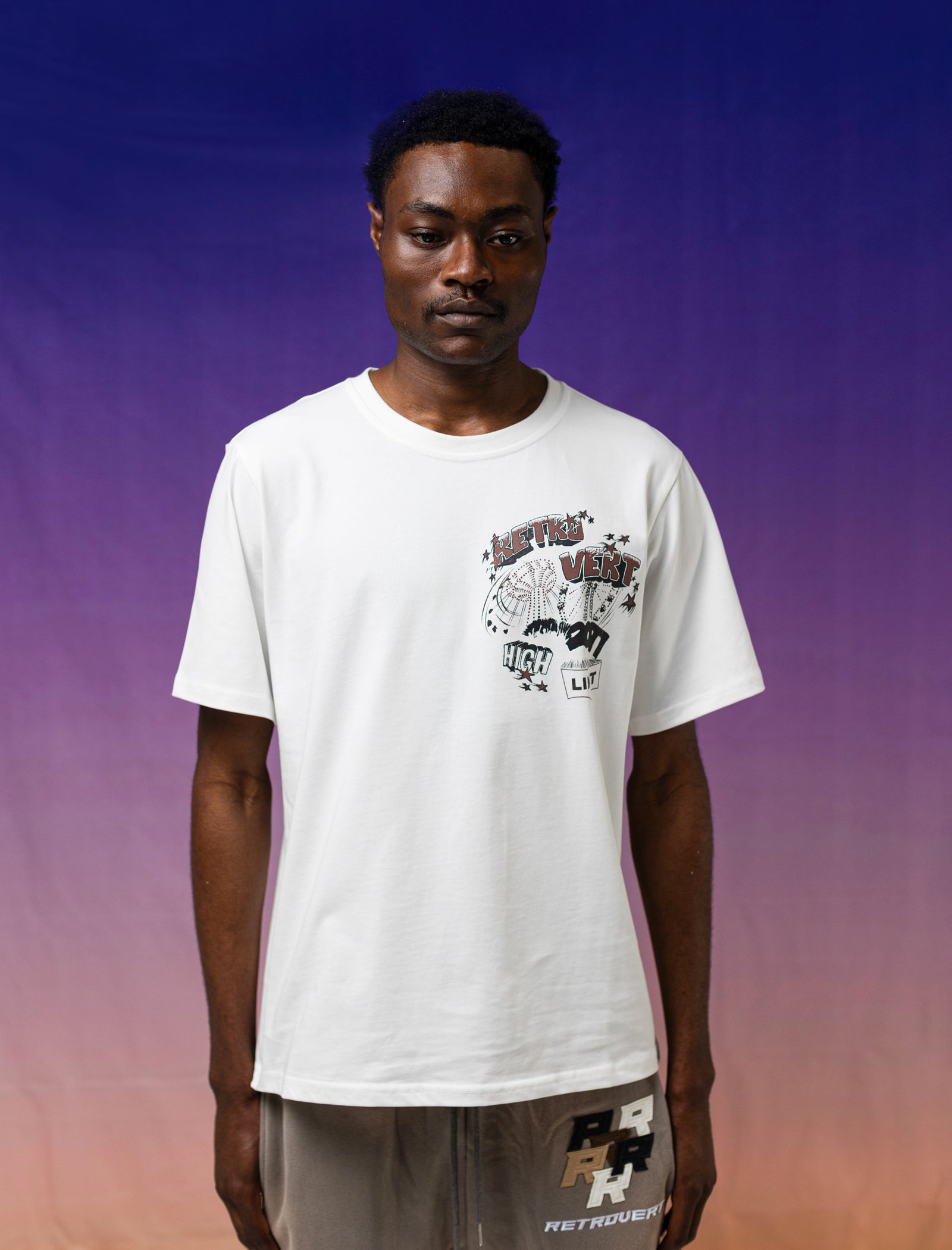 BROWN FESTIVAL SHIRT