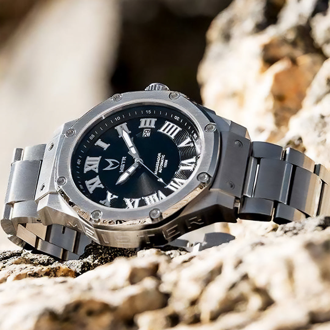 AM313SS - AUTOMATIC SILVER / SS BAND