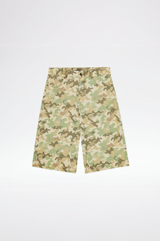 AOP - CAMO JORTS - Logo Camouflage