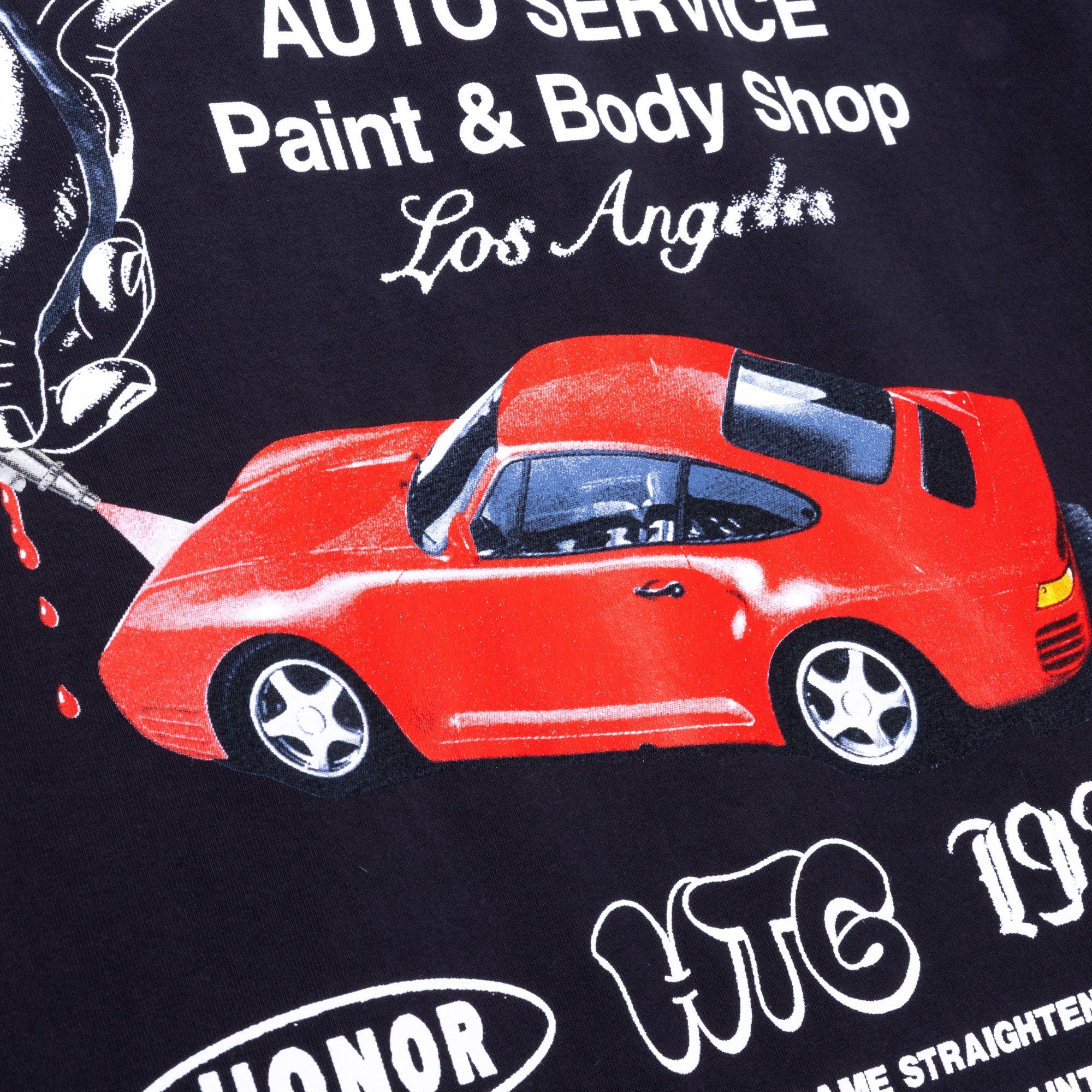 Inner City Auto Service T-Shirt - Black
