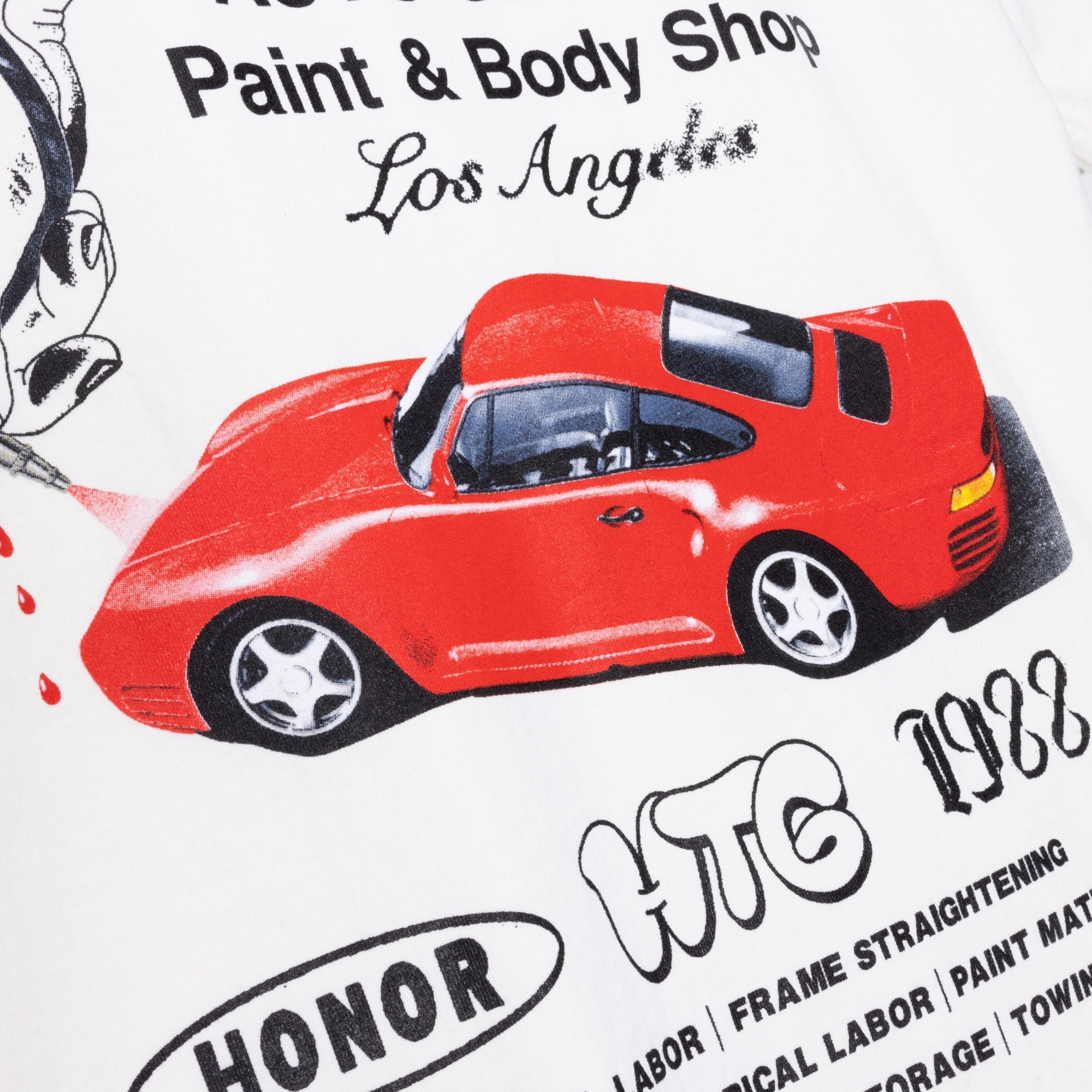 Inner City Auto Service T-Shirt - Bone