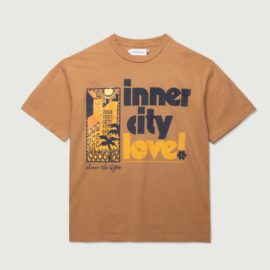 Inner City Love 2.0 T-Shirt - Brown