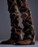 "Twain" Argyle Camo Pant (Brown)