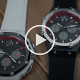 AX100MV - AMBASSADOR X BLACK / BLACK / RUBBER BAND