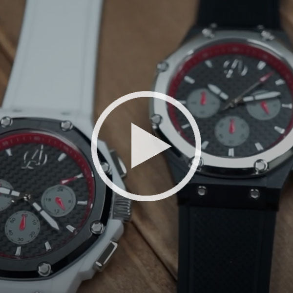 AX101MV - AMBASSADOR X WHITE / BLACK / RUBBER BAND