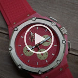 AX102MV - AMBASSADOR X RED / RED / RUBBER BAND