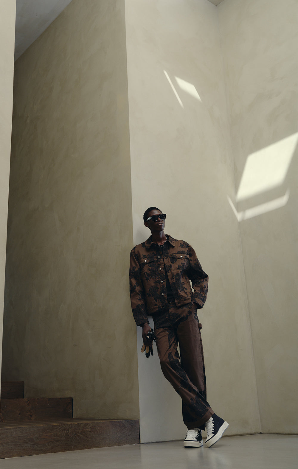 SHADOW BLOSSOM CARPENTER PANTS