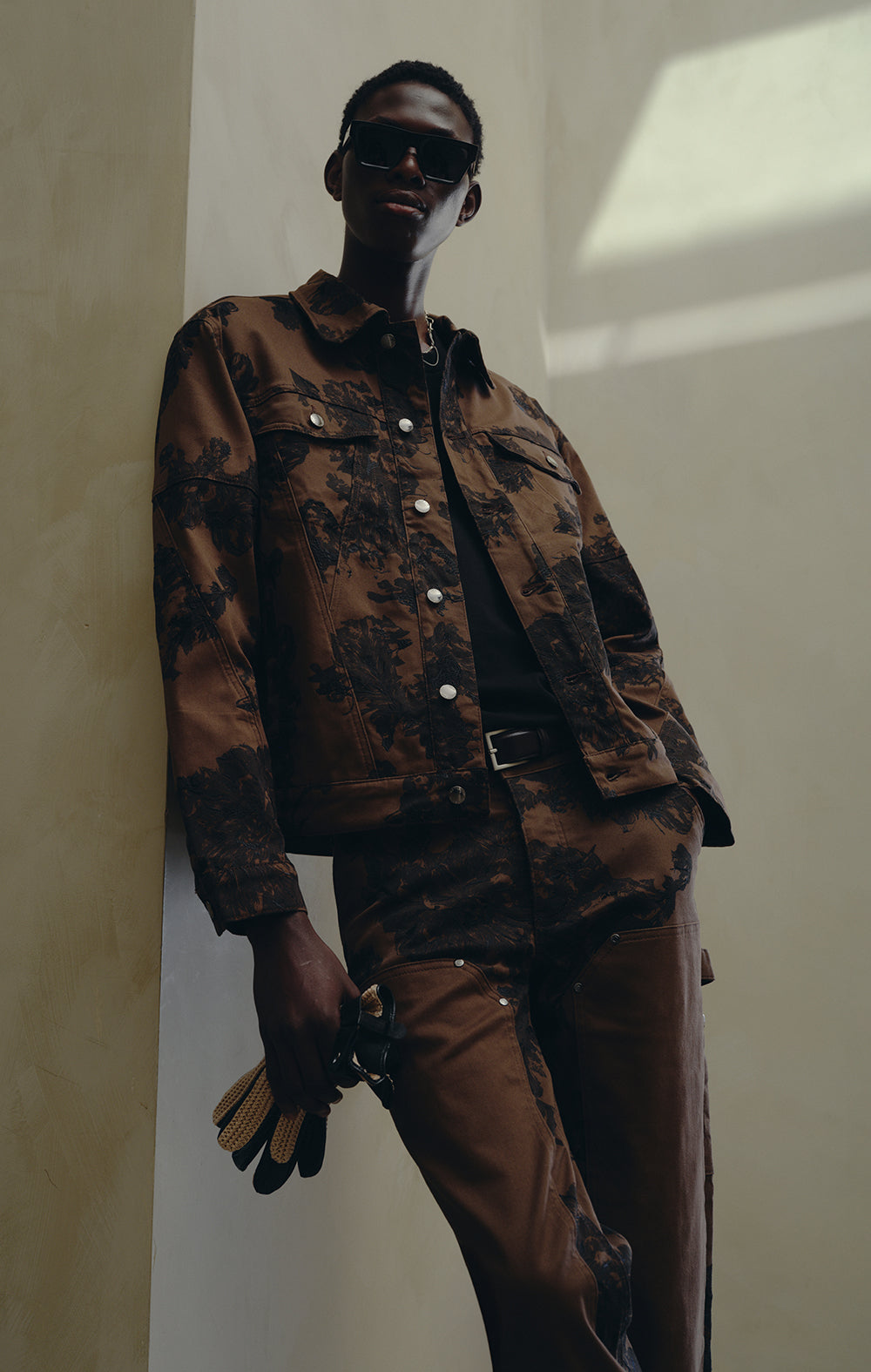 SHADOW BLOSSOM CARPENTER JACKET