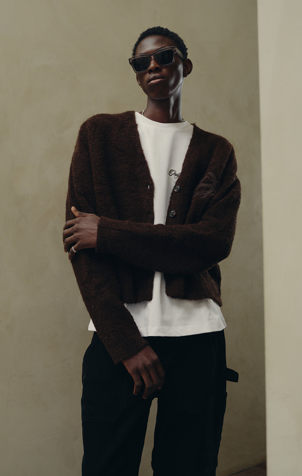 BROWN STUDIO DEPT. CARDIGAN