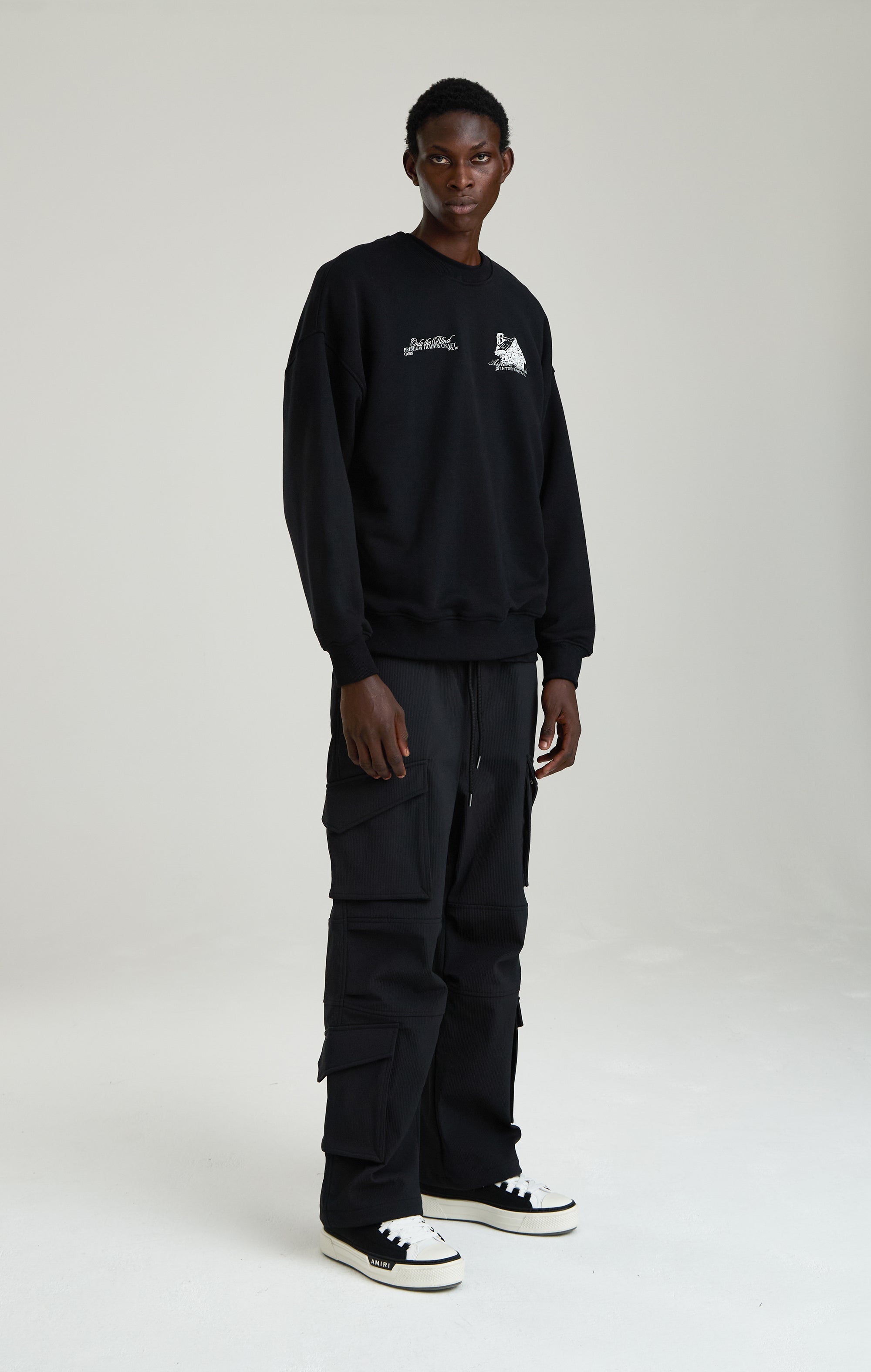 GRAPHITE UTILITY CARGO PANTS